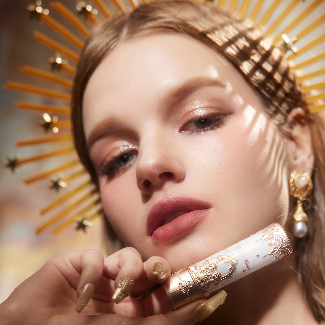 Flormar Göz Farı - Diamonds Terracotta Eyeshadow Golden Eyes 5 G 8690604083886 0212042