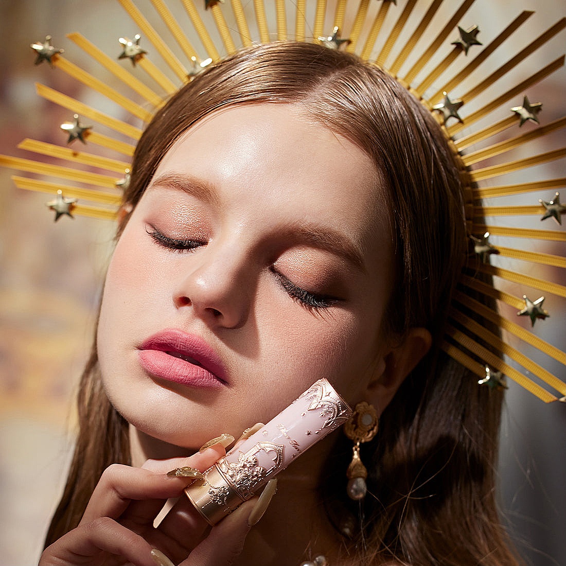 Flormar Göz Farı - Diamonds Terracotta Eyeshadow Golden Eyes 5 G 8690604083886 0212042